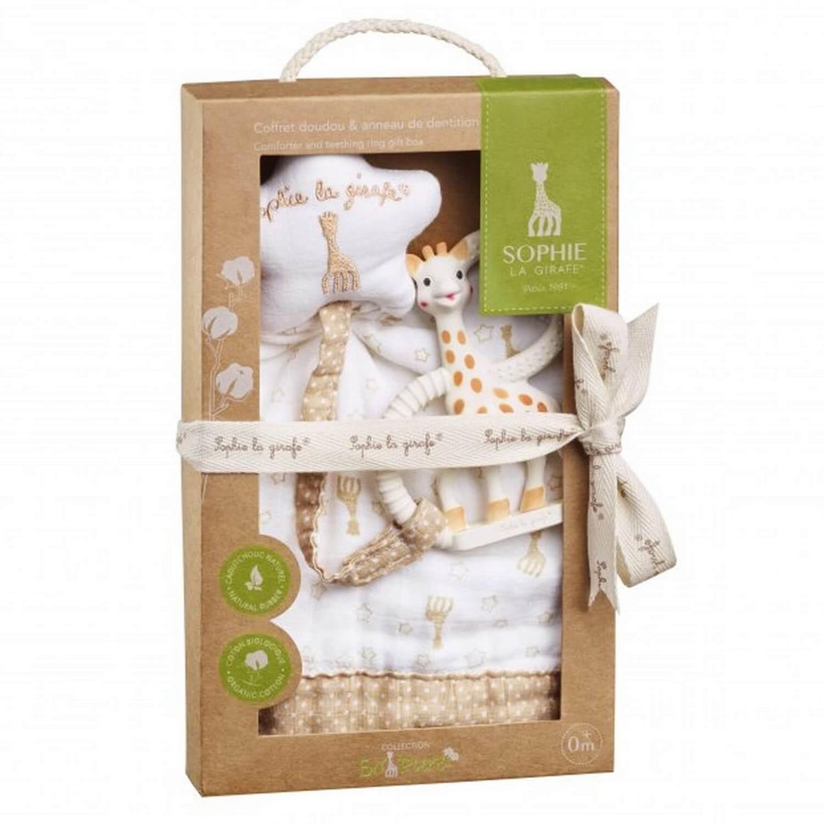 Coffret doudou et Anneau de dentition Sophie la Girafe