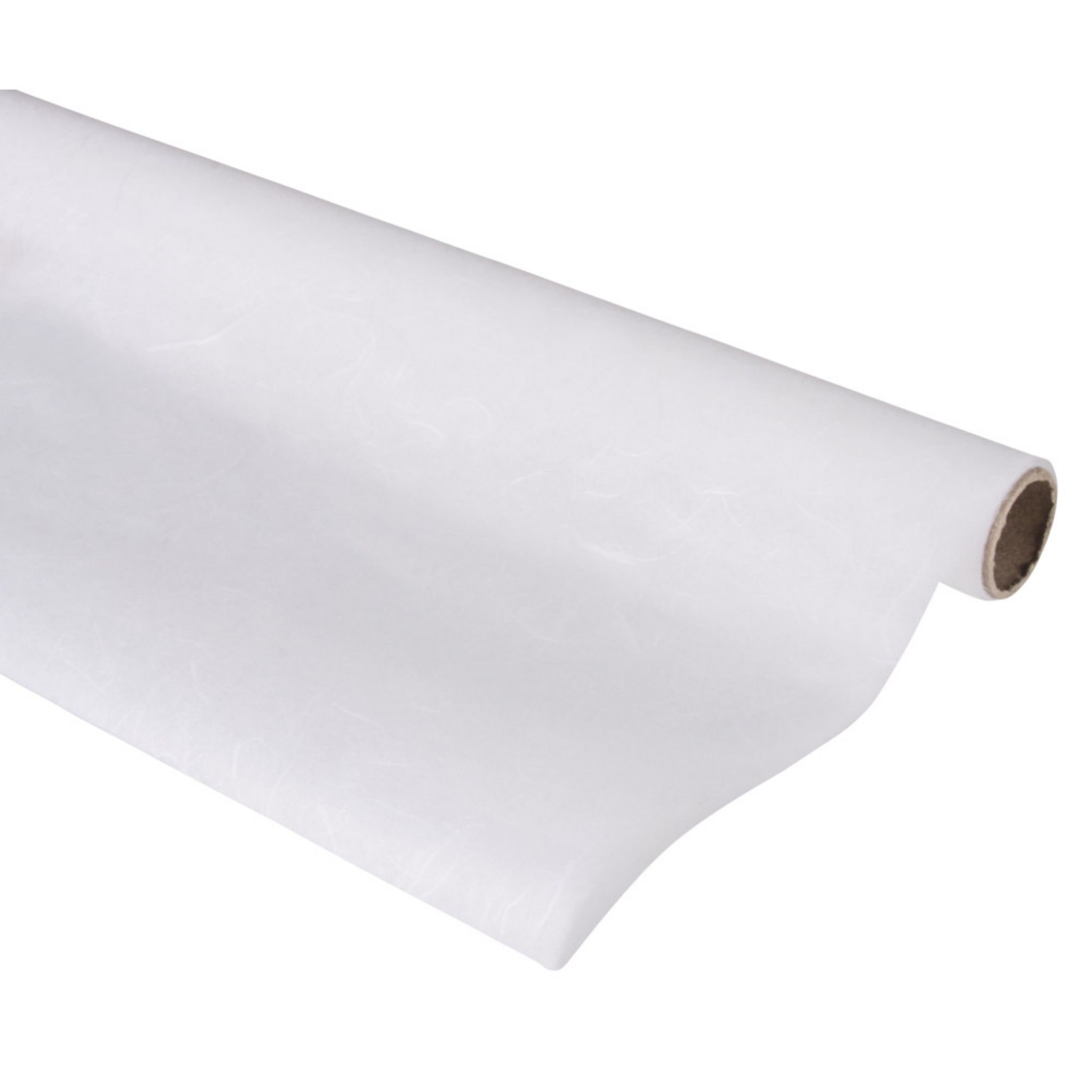 Papier de soie OfficeTree Rouleau de 10 m de large 100 cm de large -  Blanc-transparent 