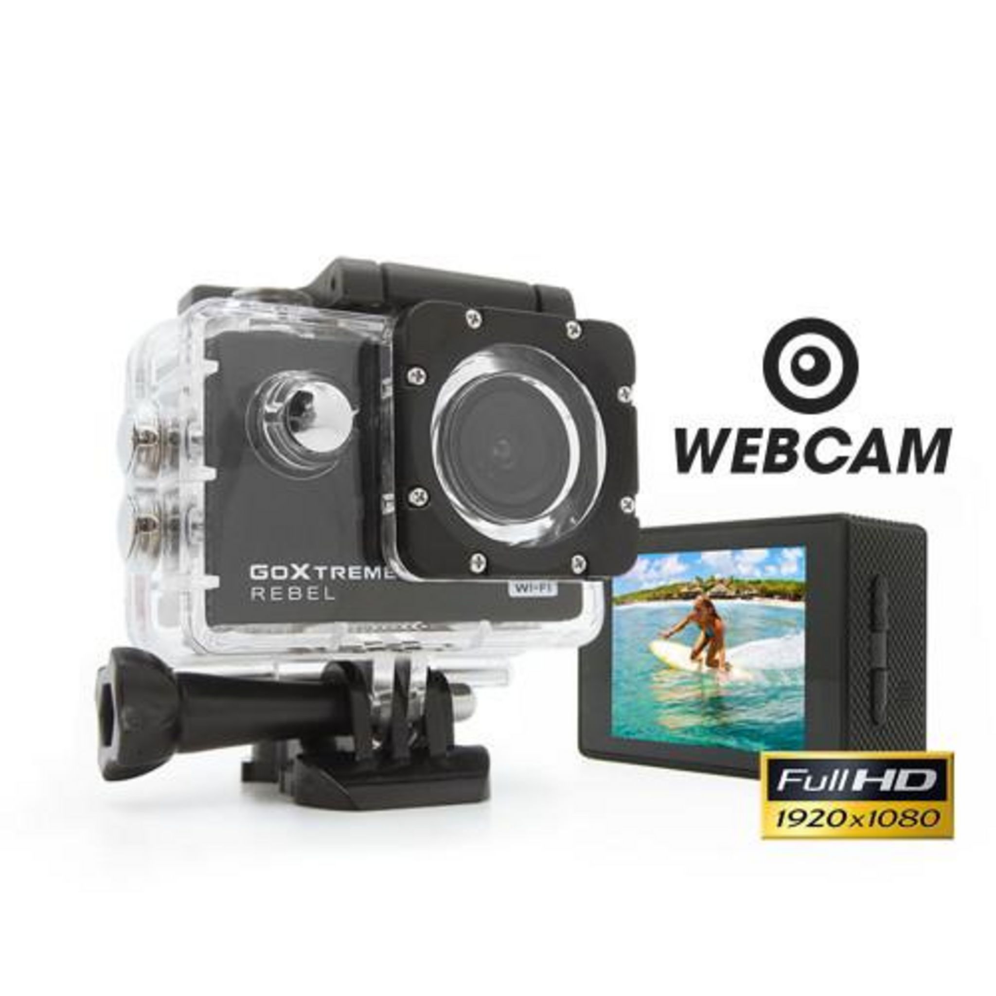 Caméra sportive GoAdventure HD 4K WIFI avec boitier étanche