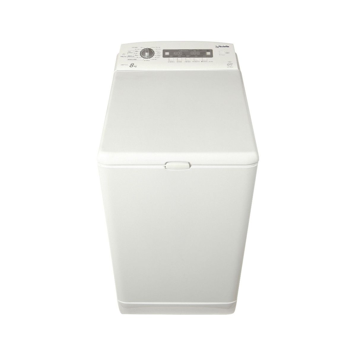 VEDETTE Lave-linge top VLT85VAP, 8 Kg, 1500 T/min pas cher 