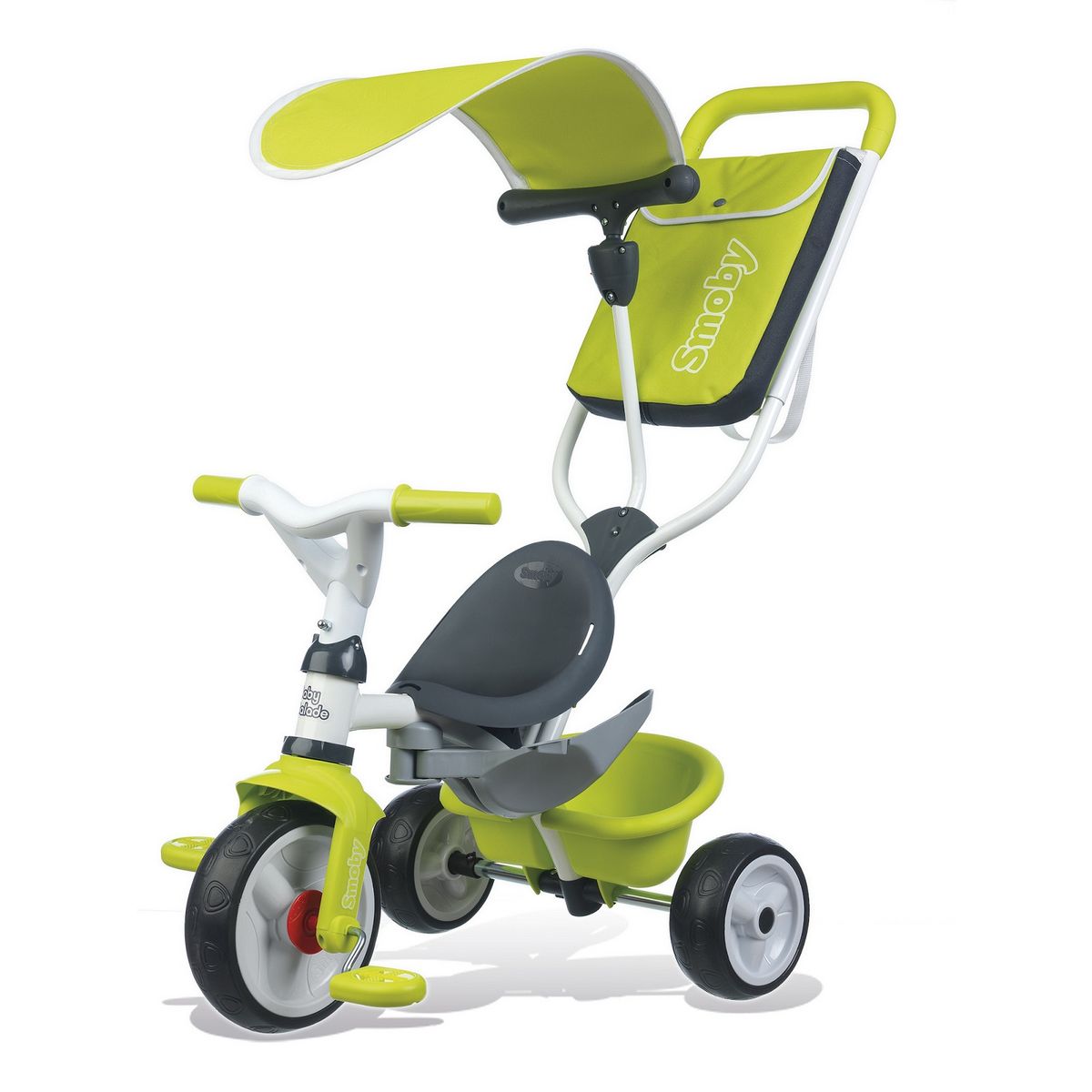 SMOBY Tricycle Baby Balade 2 Vert pas cher Auchan.fr