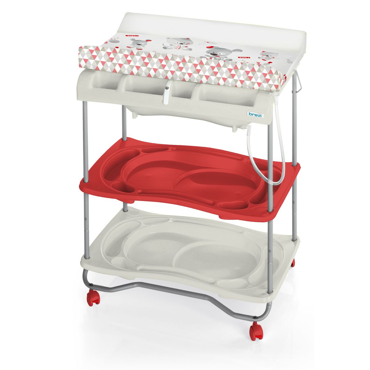 Brevi Table A Langer Avec Baignoire Atlantis Pas Cher A Prix Auchan