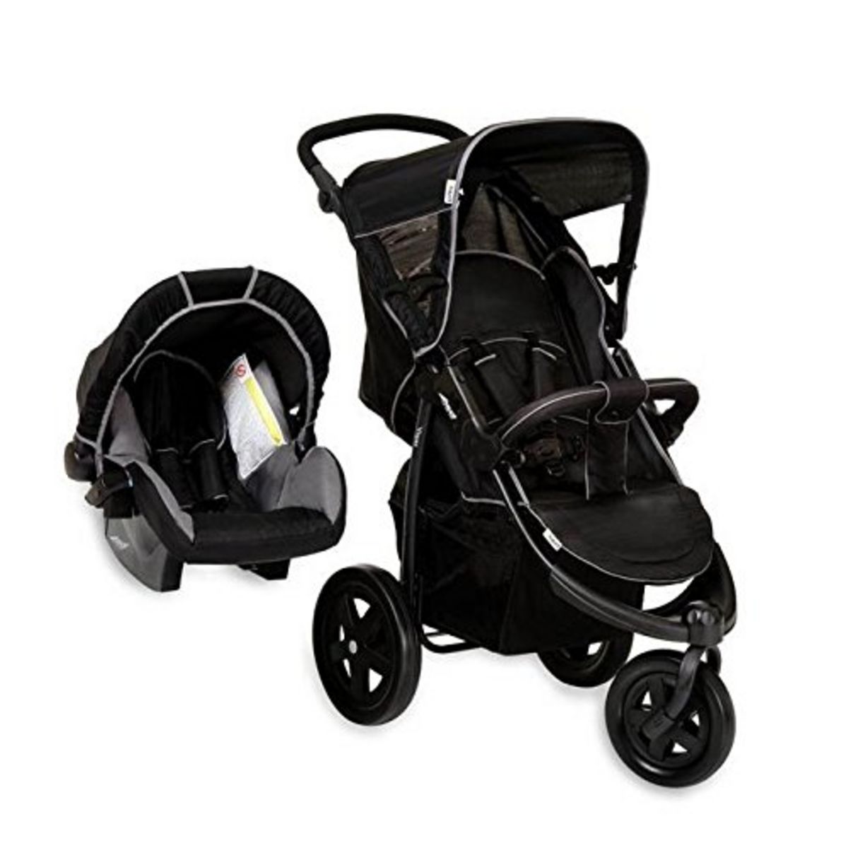 Poussette trio 3 hot sale roues pas cher