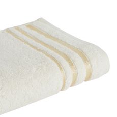 ACTUEL Maxi drap de bain en coton liteau Lurex 500 g/m² SANDY  (Beige )