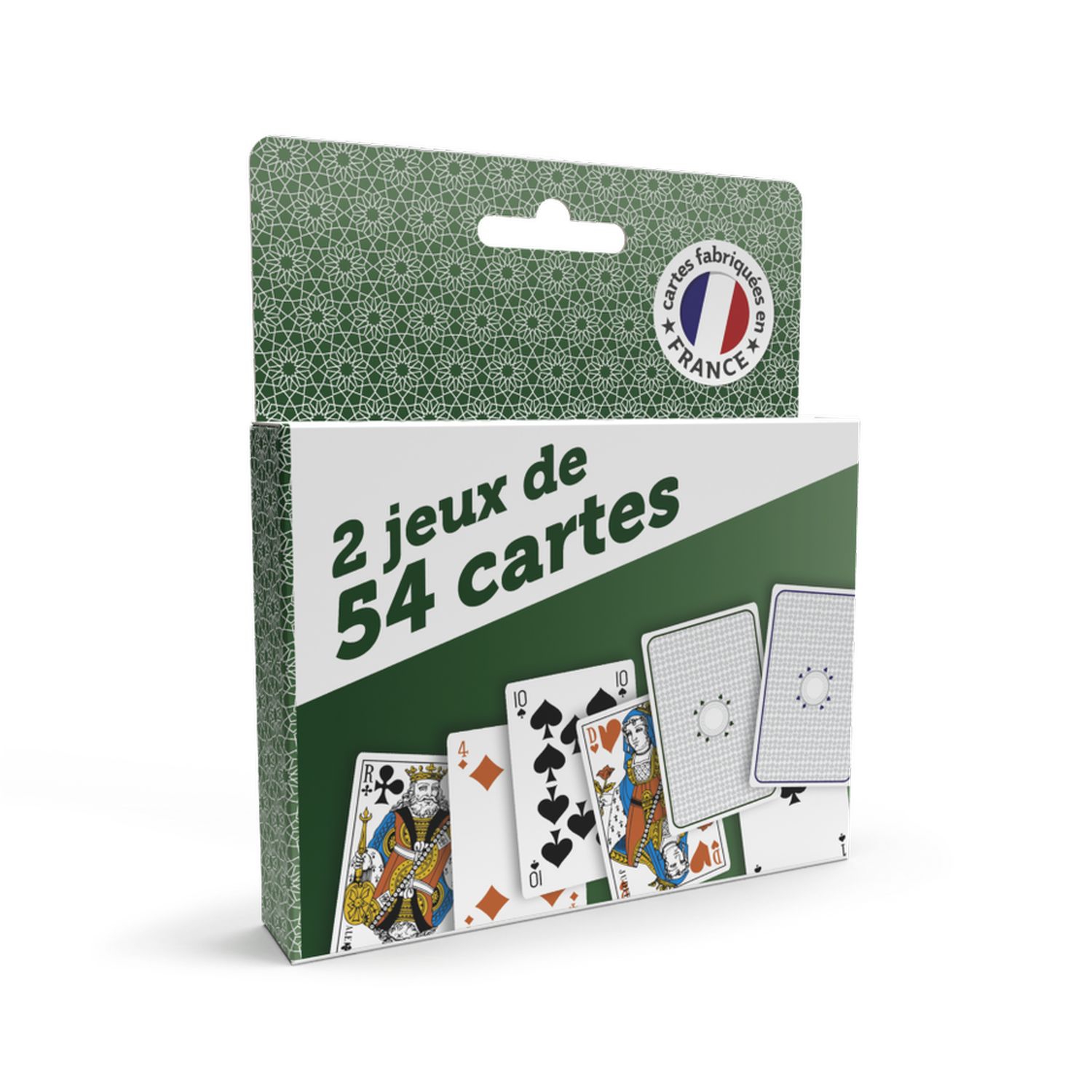 CARTAMUNDI 2 jeux de 54 cartes pas cher 