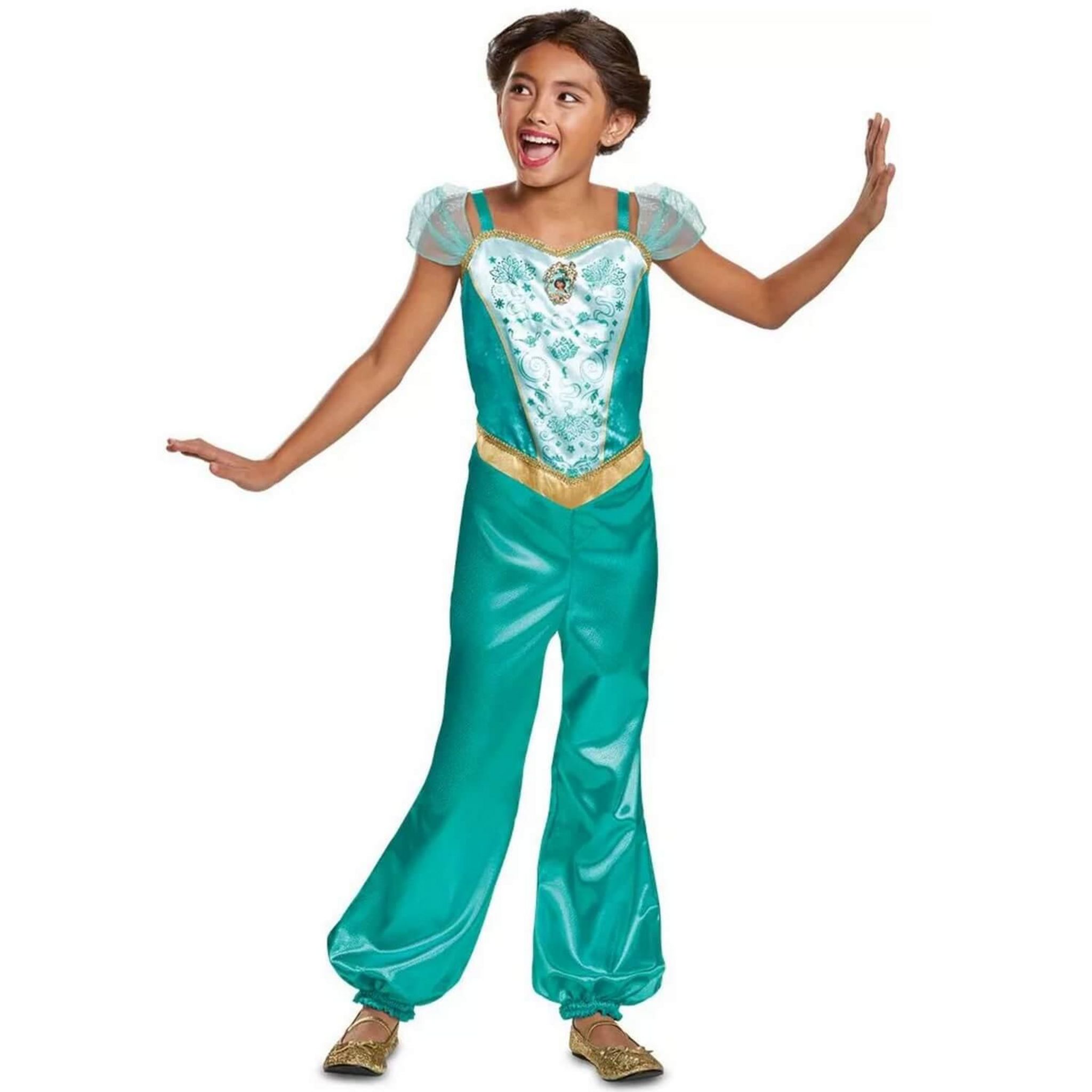 Déguisement princesse Jasmine / Déguisement d'Halloween pour fille / Princesse  Jasmine pour fille / Déguisement mille et une nuits pour enfants /  Déguisement Aladdin -  France