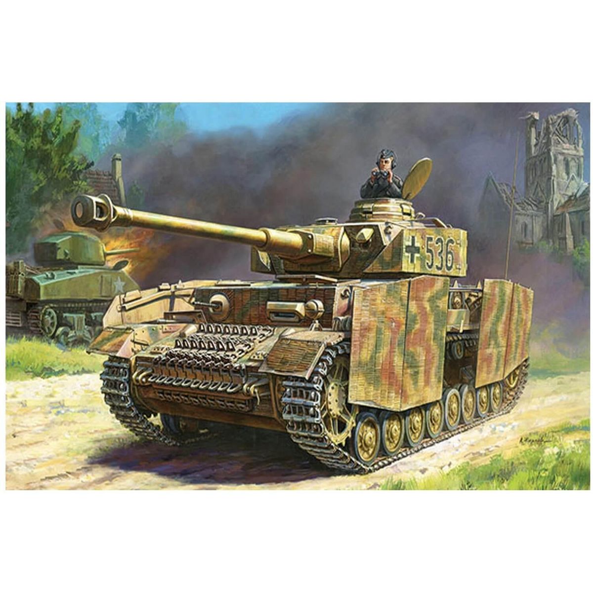 Zvezda Maquette char : Panzer IV Ausf H
