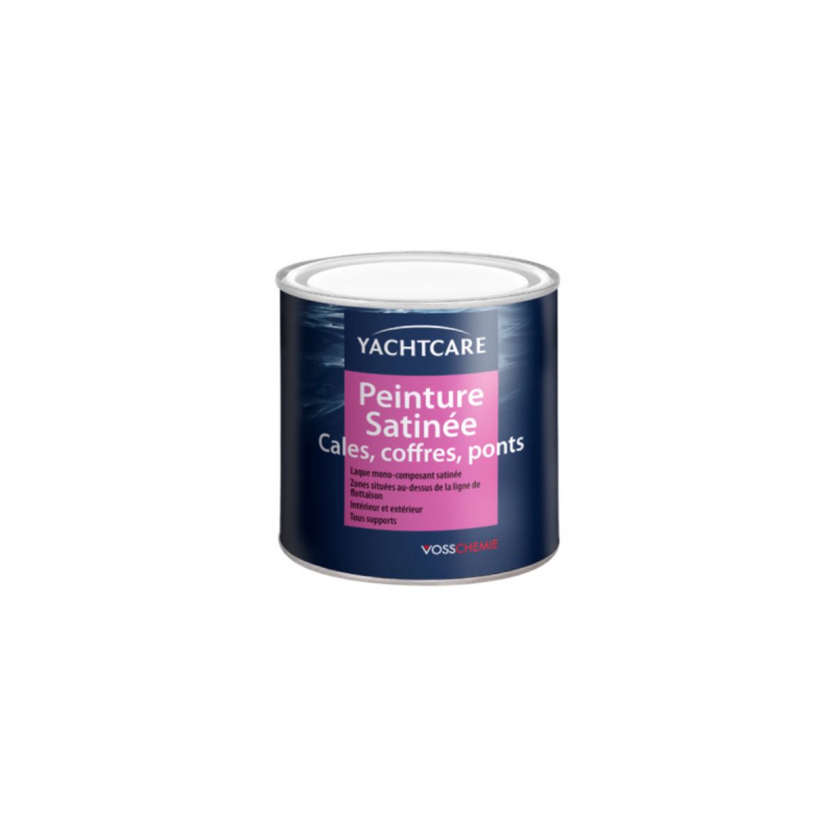 Yachtcare Peinture satinée YACHTCARE - blanc gris RAL 9018 - 750ml