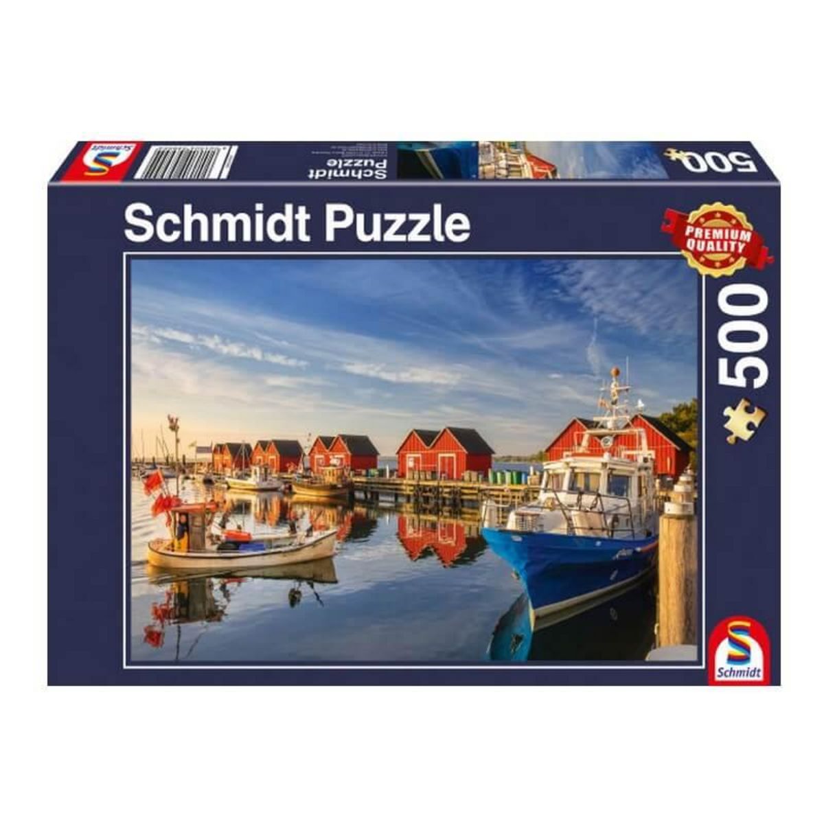 Schmidt Puzzle 500 pièces : Port de pêche White Wiek