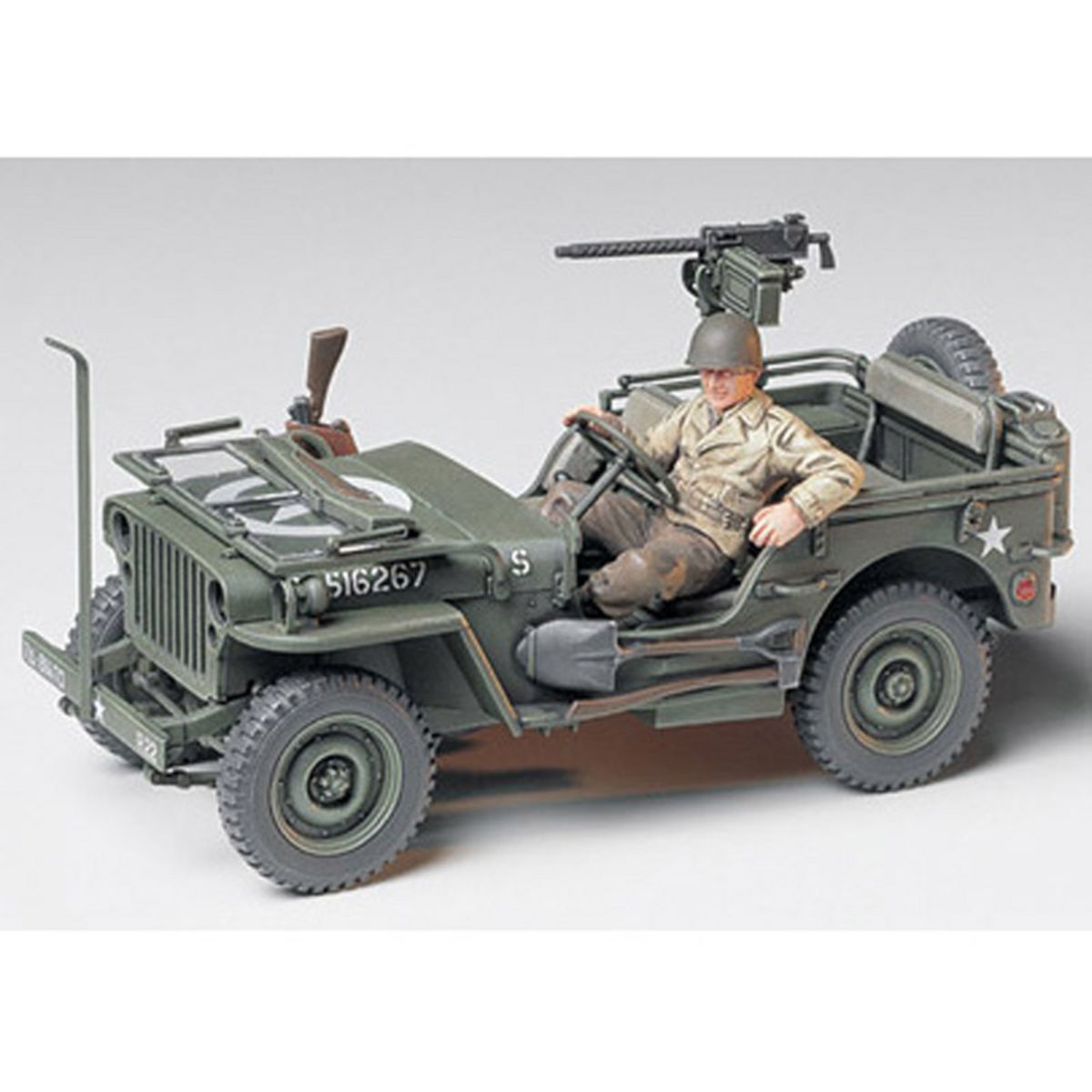 Tamiya Maquette véhicule militaire : Jeep Willys 1/4 Ton