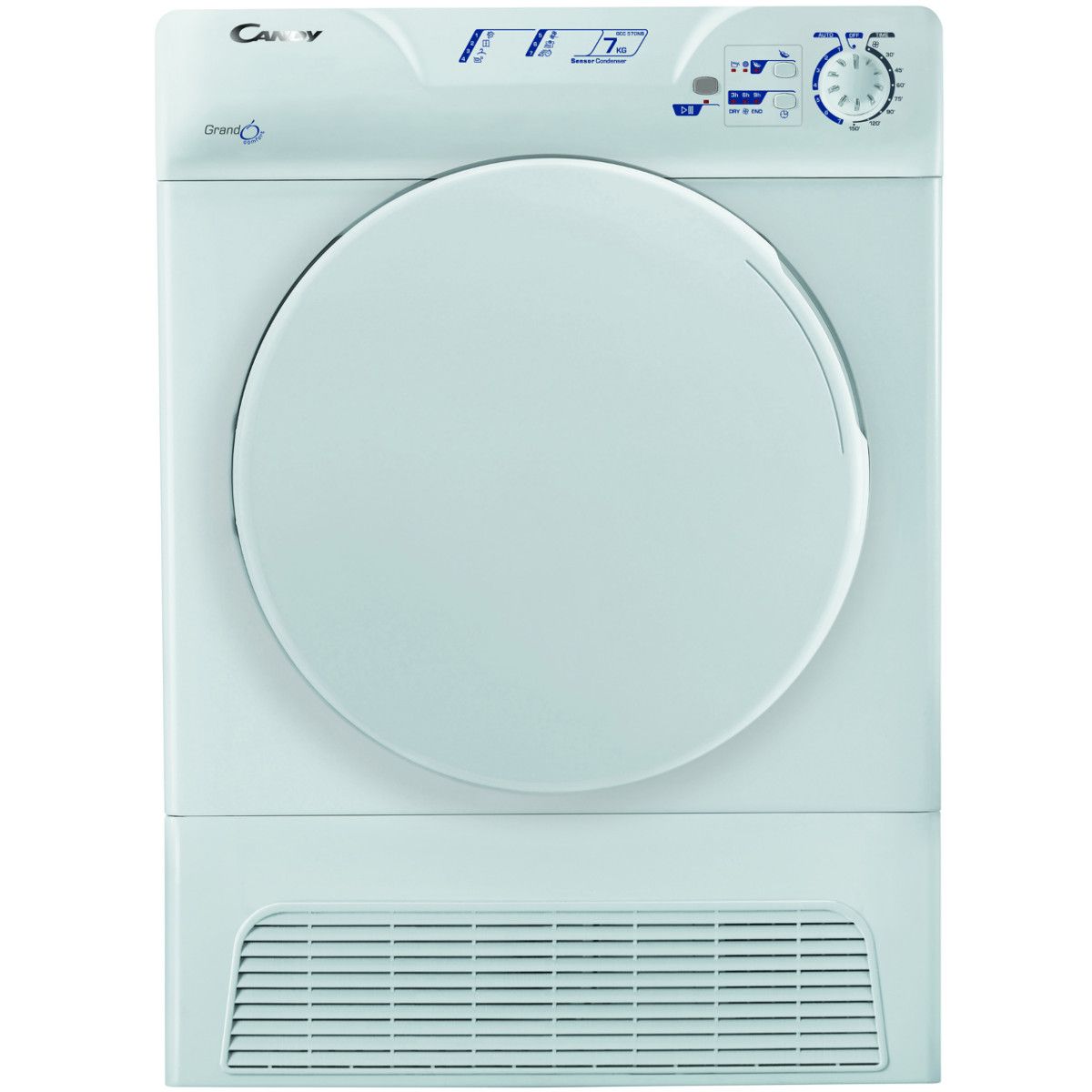 Condensateur 7µF pour sèche-linge CANDY, HAIER, INDESIT, WHIRPOOL