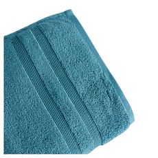 Maxi drap de bain uni en coton 500 gsm EXTRA FINE (Bleu)
