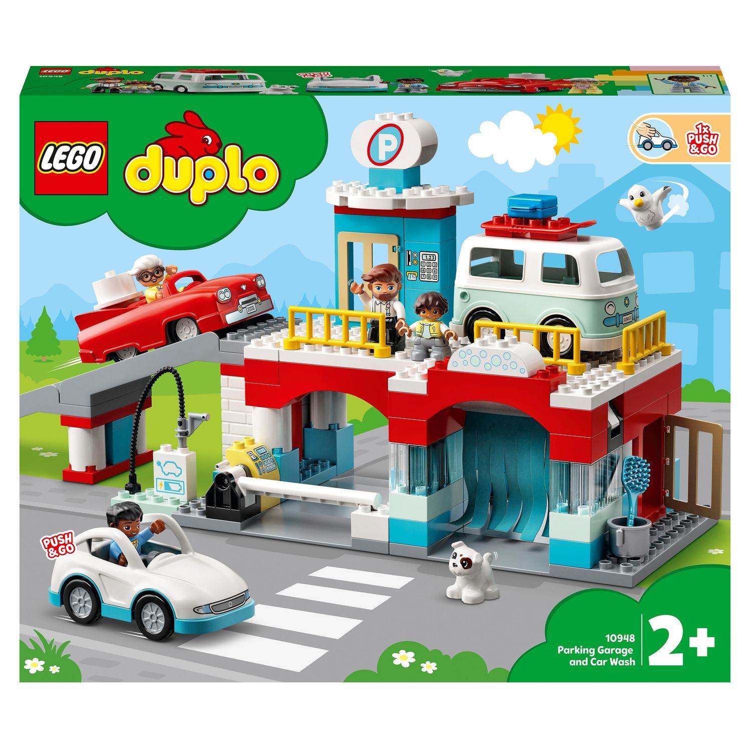 LEGO® 10948 DUPLO® Le garage et la station de lavage jouet enfant 2+