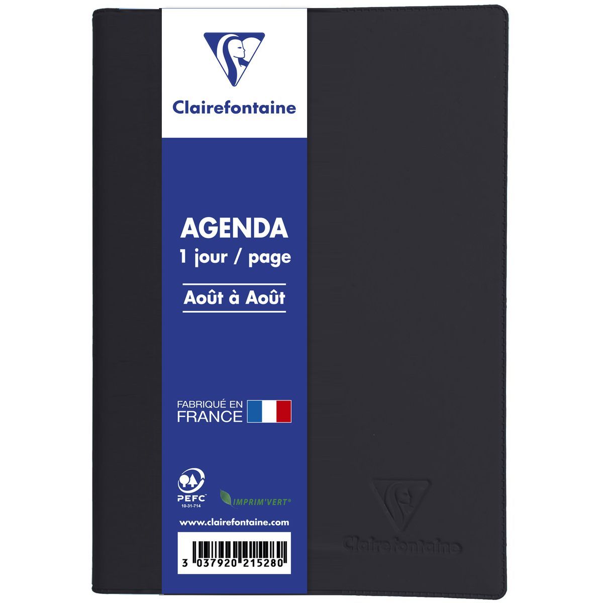 Agenda Journalier 2023/2024 - 12 X 18 Cm - Assorties - Lecas - Agenda année  scolaire - Creavea