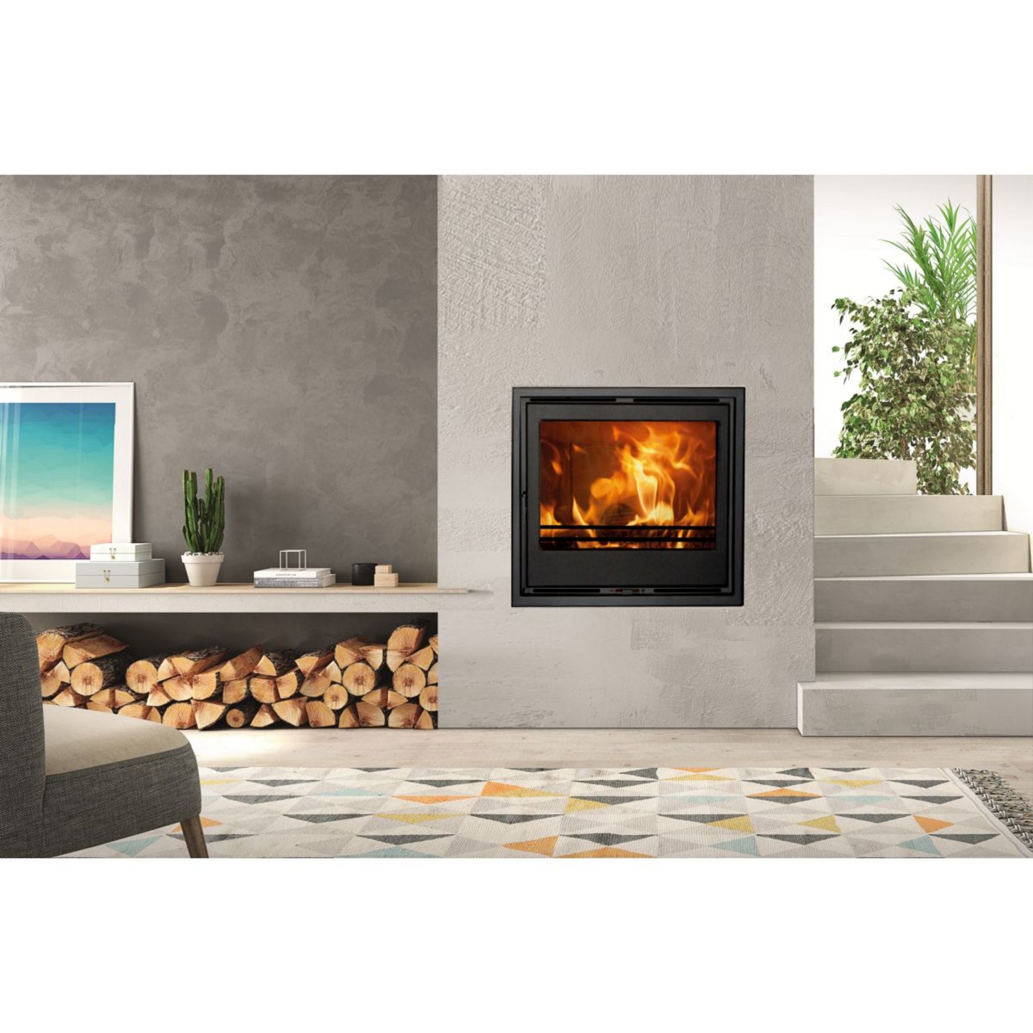 Juan Panadero Poêle à bois LILLE PREMIUM 7,4 Kw pas cher 