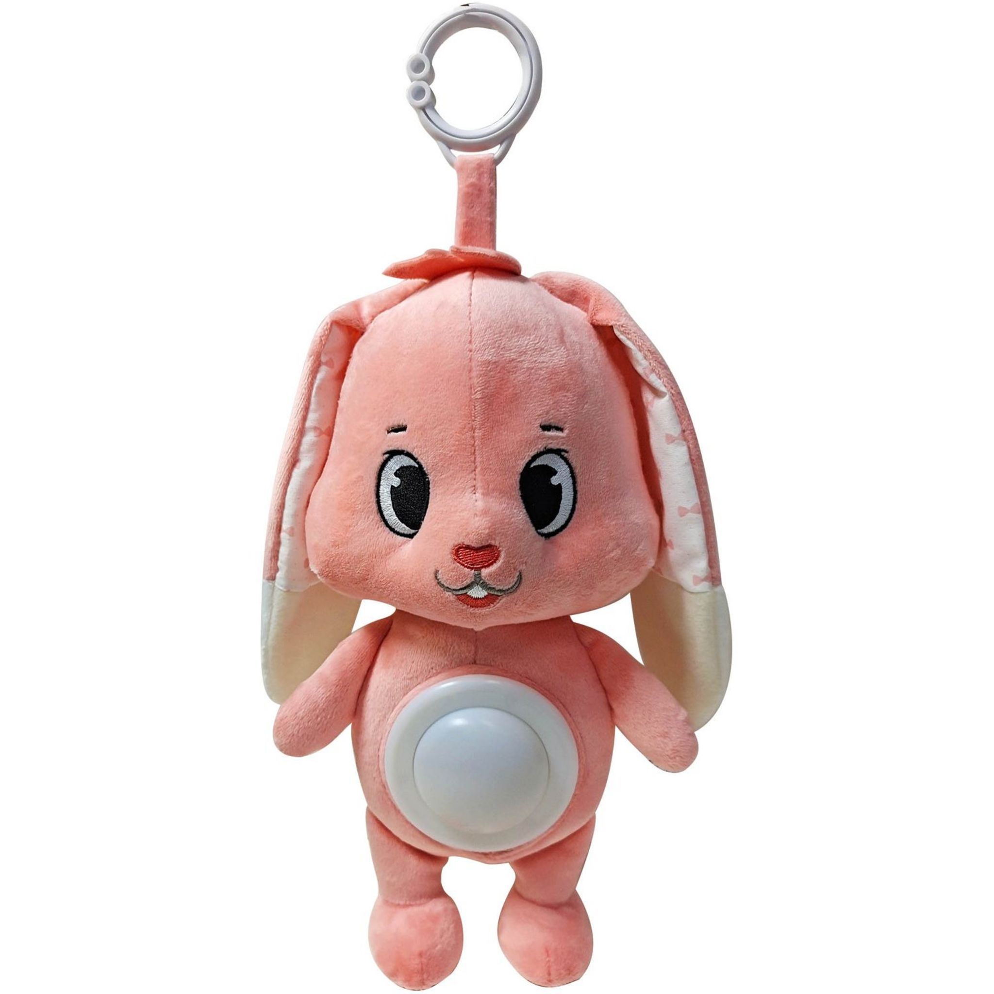 One Two Fun Peluche lapin 27 cm pas cher 