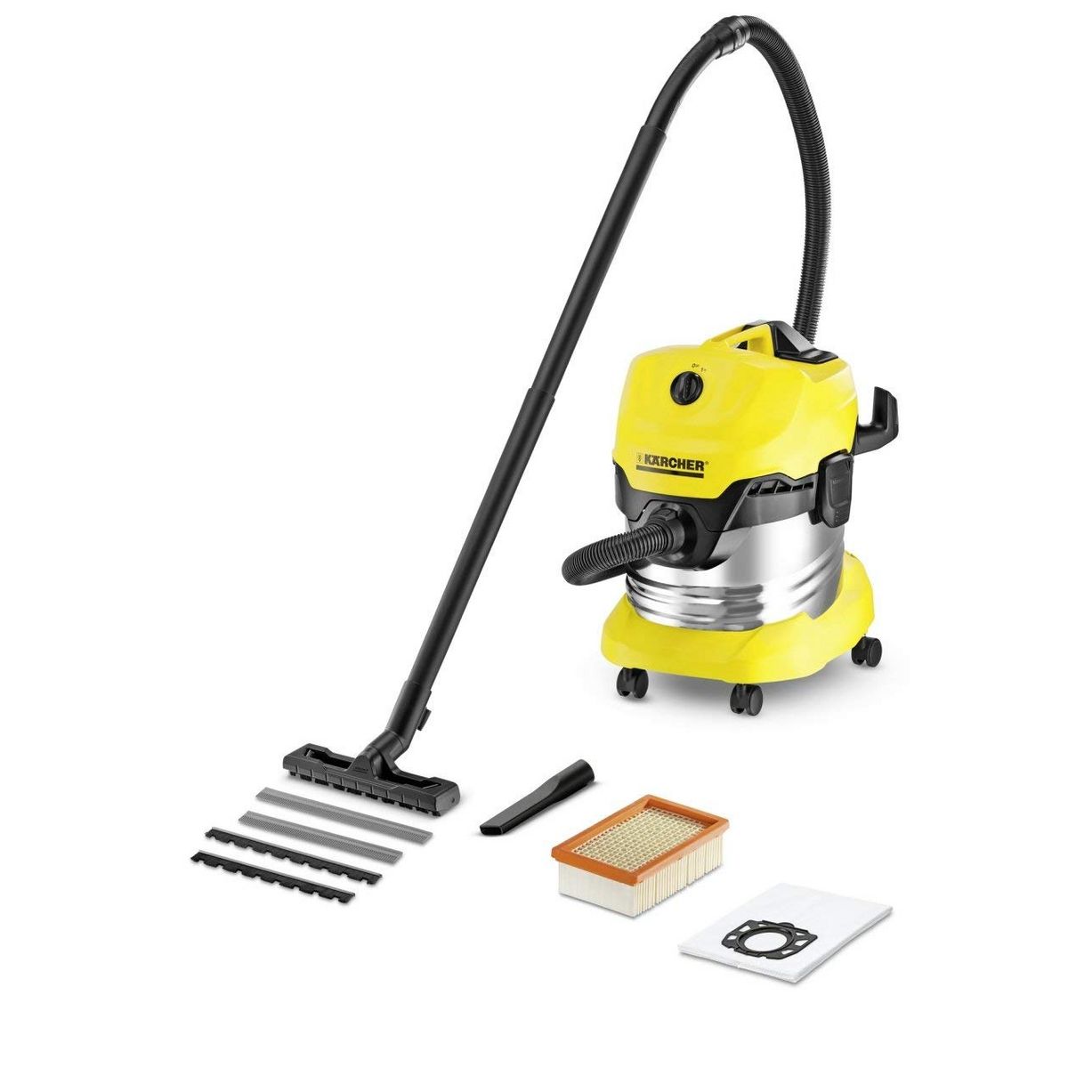 KARCHER Aspirateur eau et poussi re WD4 Premium 1000W pas cher