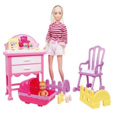 One Two Fun Ma Baby-Sitter Set - chaise à bascule