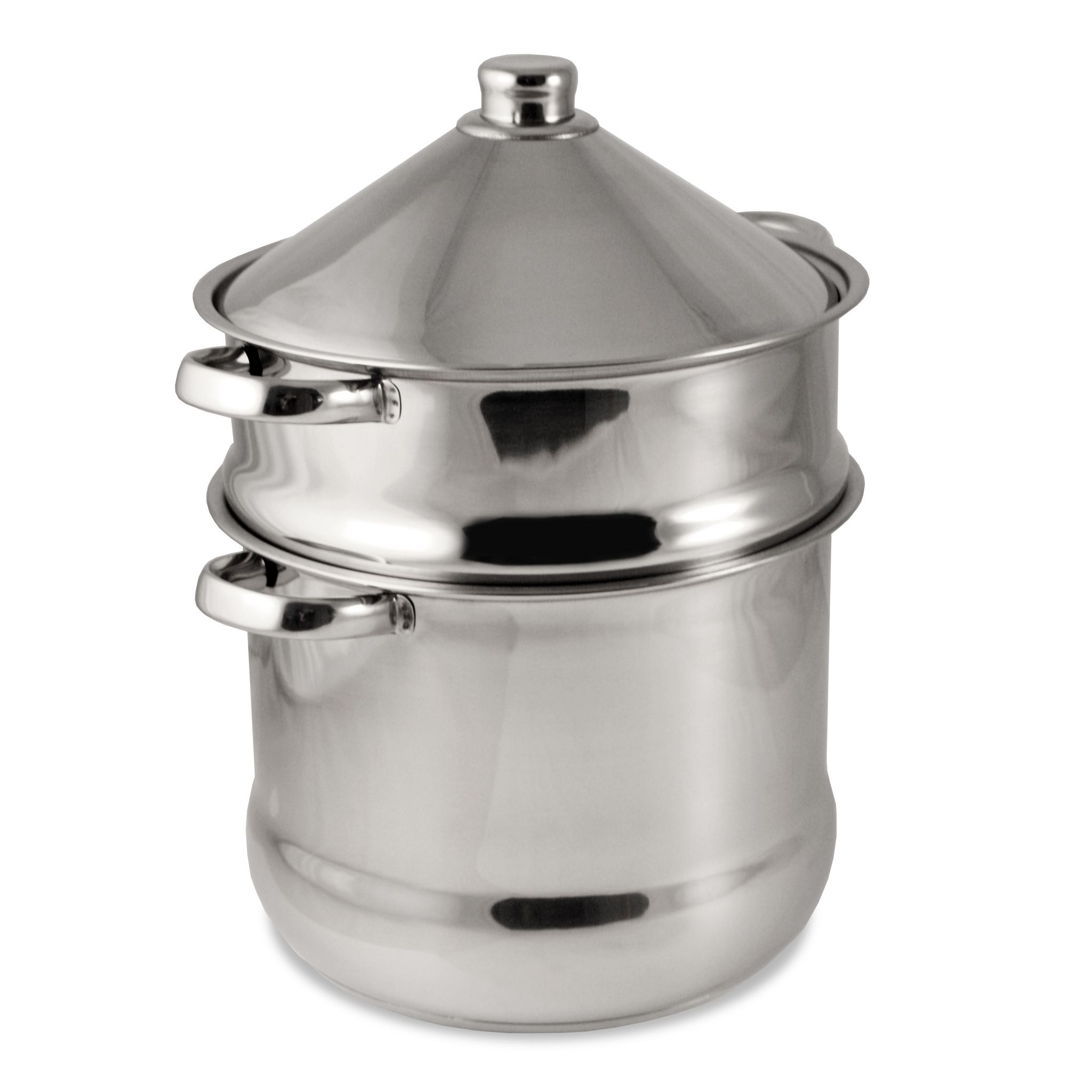 BAUMALU Couscoussier Tajine induction inox 9 litres pas cher