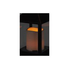 Lanterne à bougie LED EDM - Style vintage - 10,5 x 10,5 x 23 cm - 71654