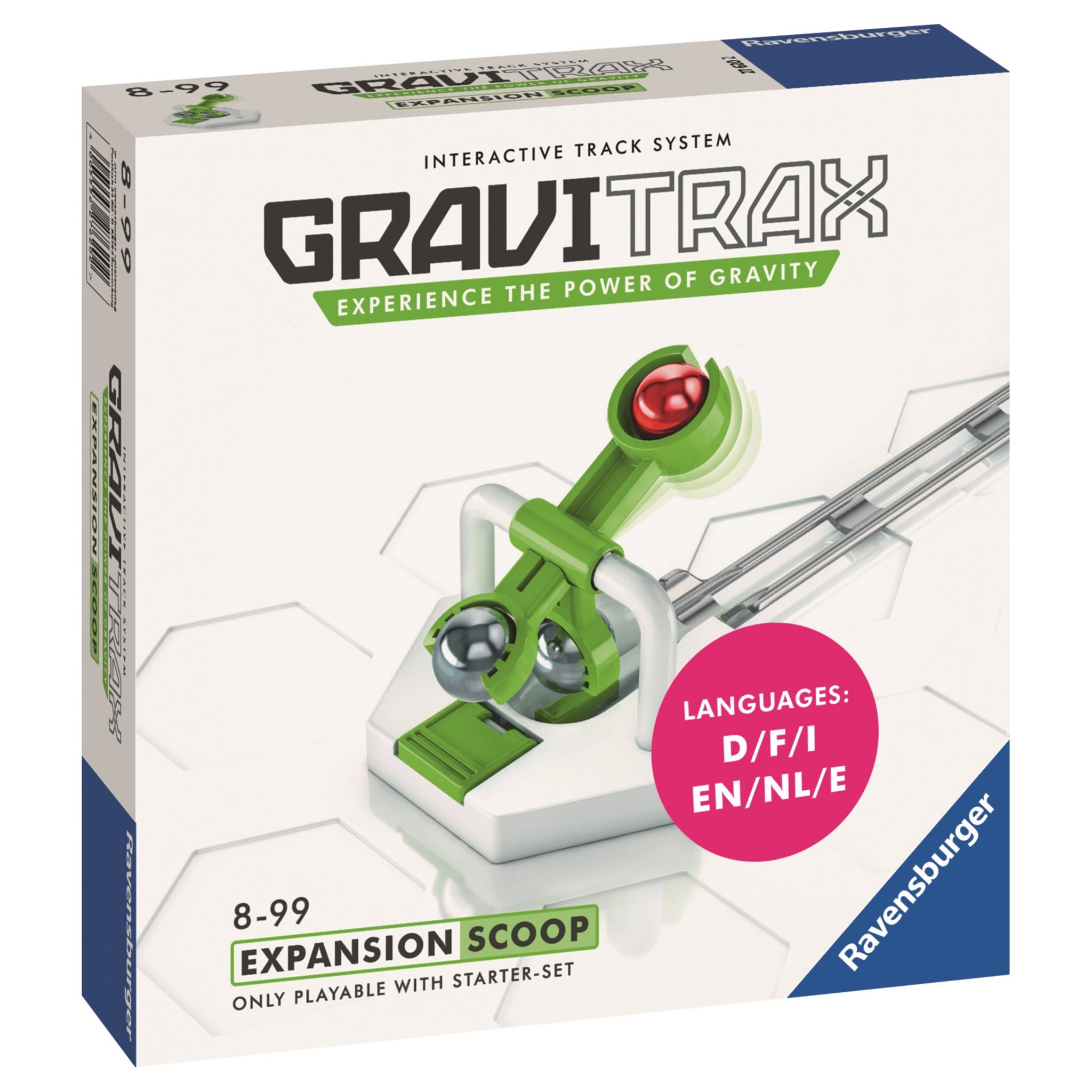RAVENSBURGER GraviTrax - Set d'extension Scoop pour jeu de construction pas  cher 