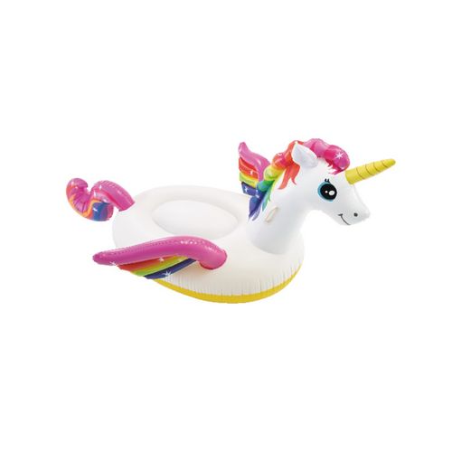 Licorne gonflable cheveauchable