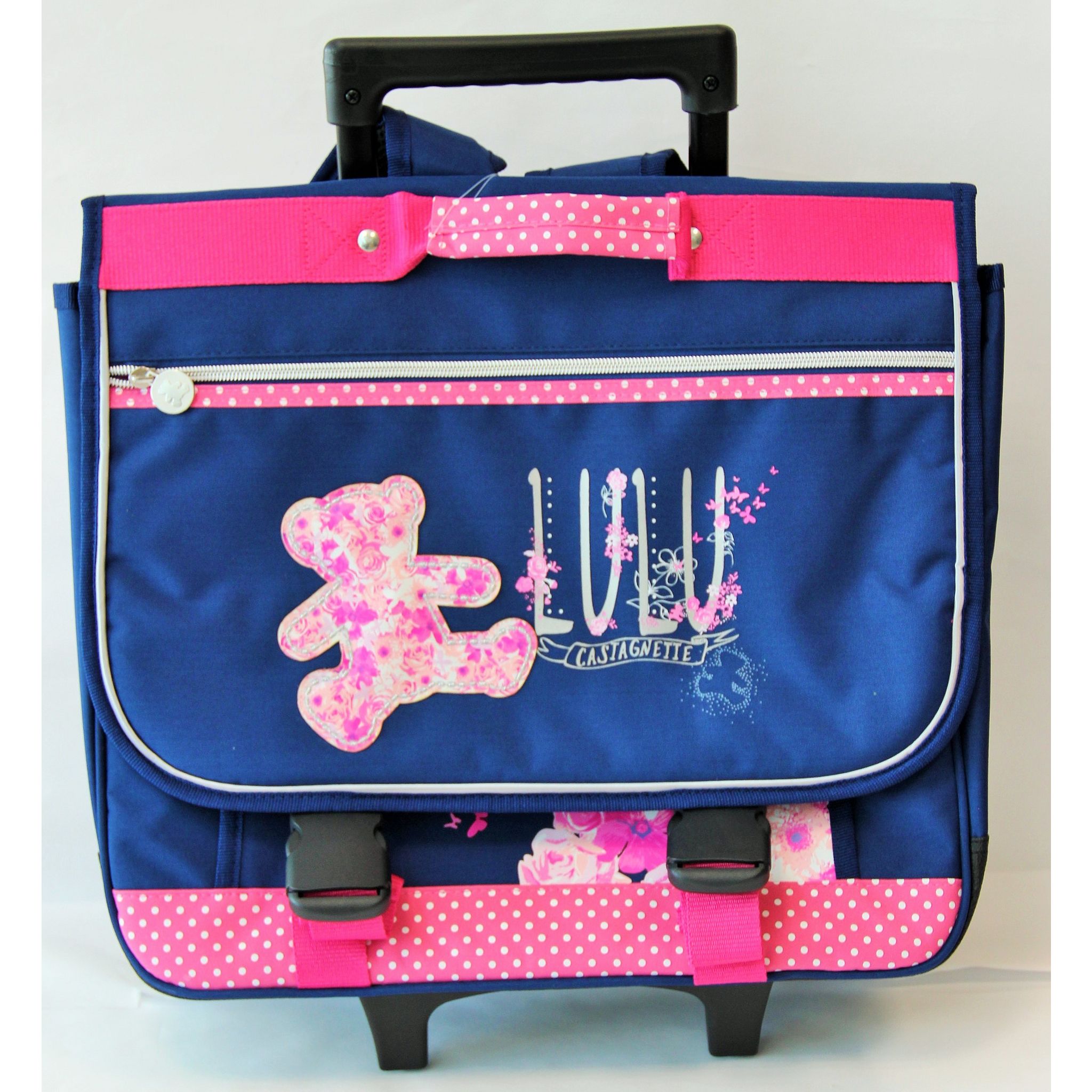 Cartable lulu shop castagnette roulette