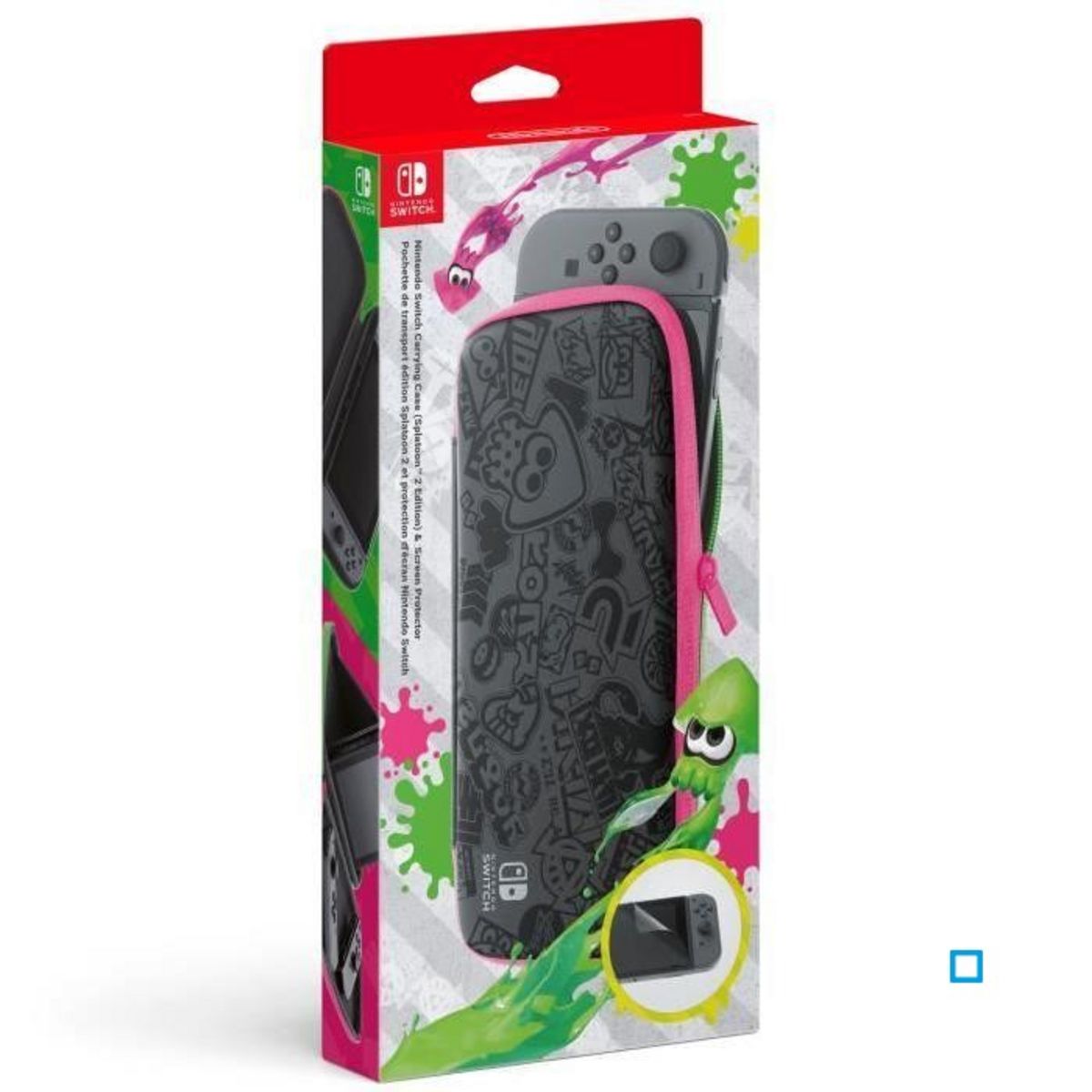 Pochette de protection Splatoon 2 Nintendo Switch pas cher Auchan