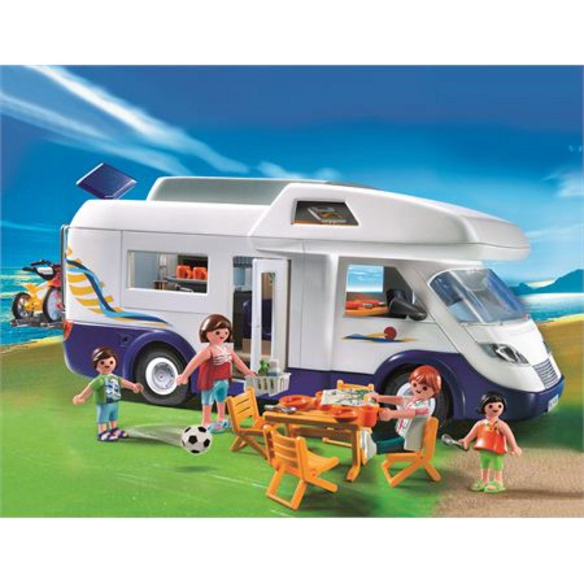 PLAYMOBIL 4859 Grand Camping-Car pas cher 