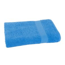 Drap de bain uni en coton 400gr/m² ELISA (Bleu)