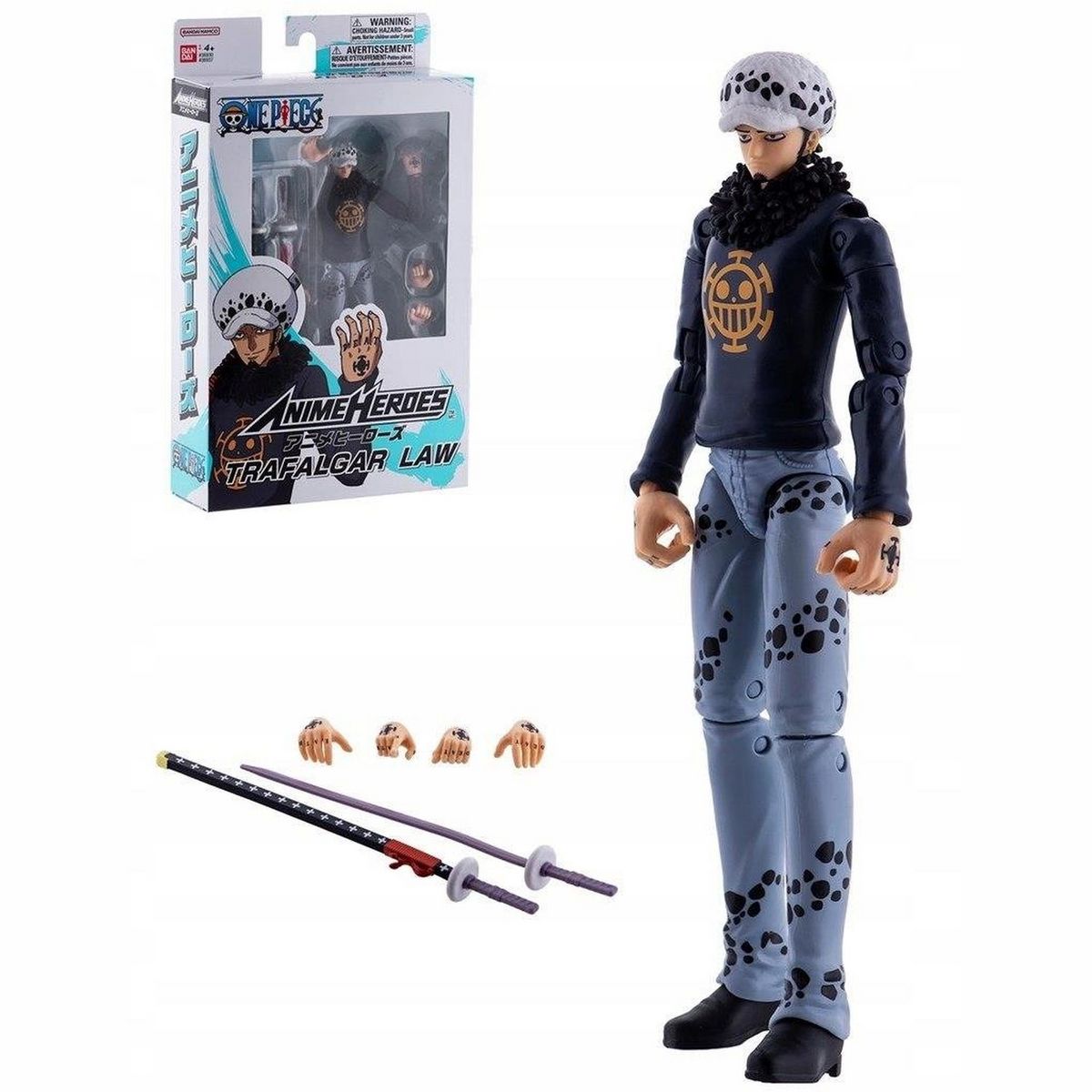 Figurine Trafalgar Law 17 cm One Piece Anime Heroes