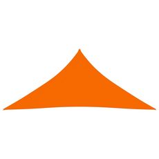 Voile de parasol Tissu Oxford triangulaire 4,5x4,5x4,5 m Orange