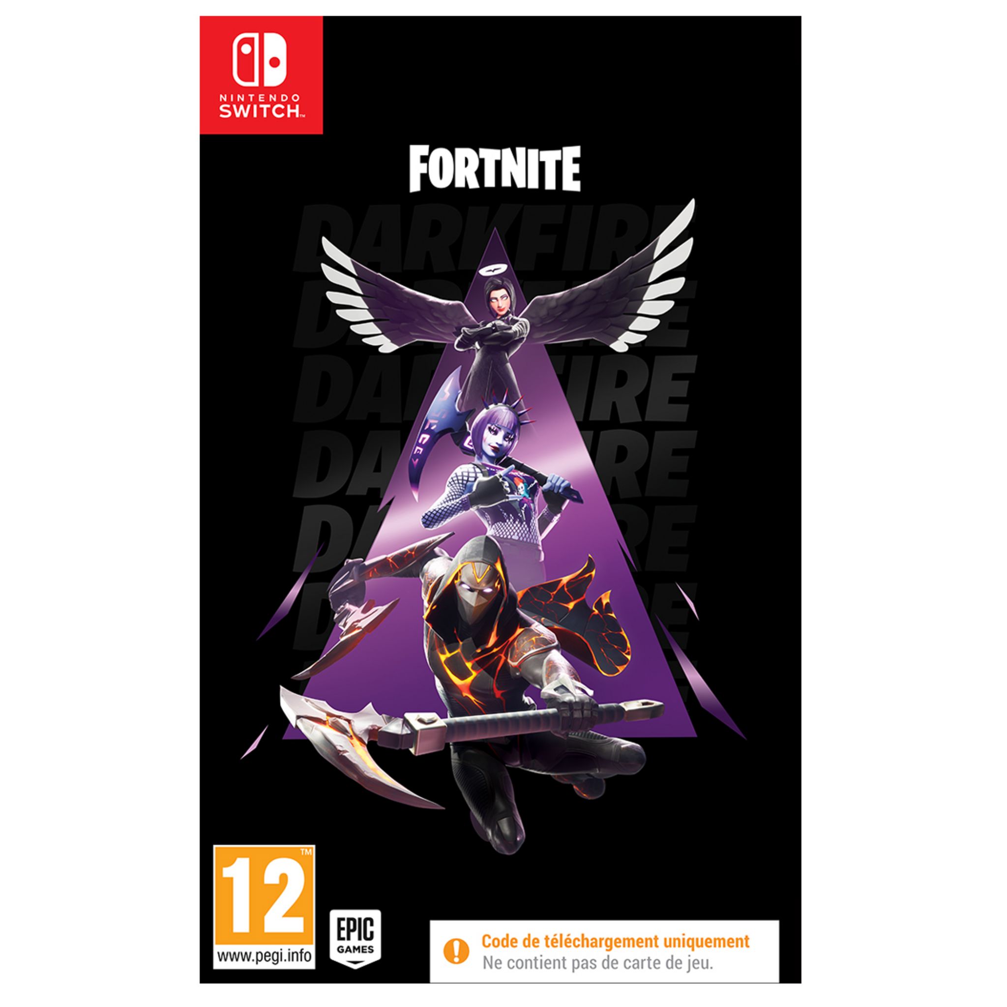 Warner Bros Games Fortnite Pack Feu Obscur Nintendo Switch pas cher 