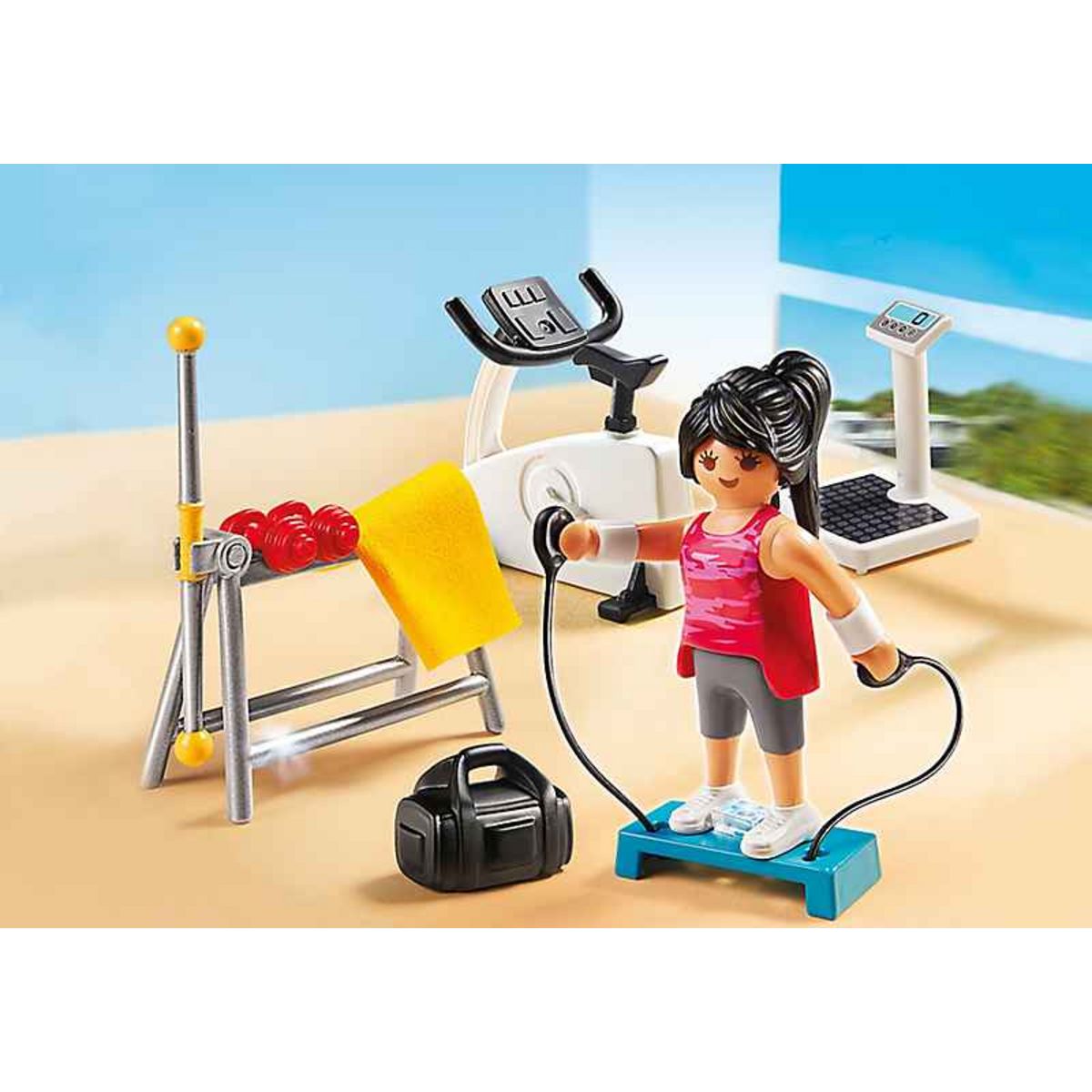 PLAYMOBIL 5578 Salle de sports pas cher 