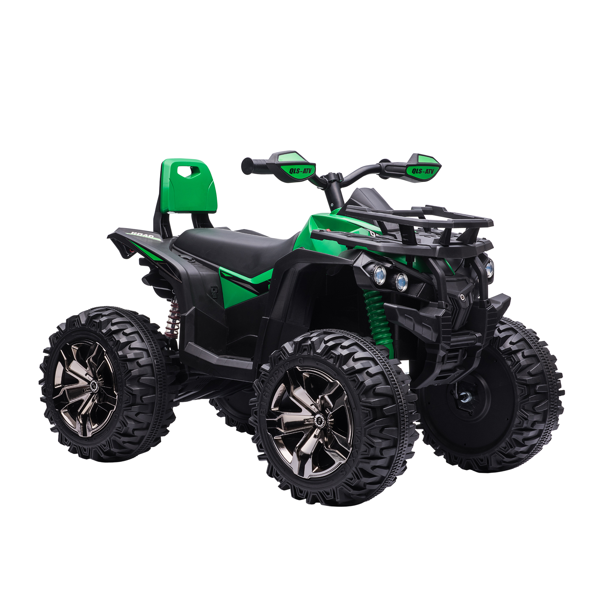 HOMCOM Voiture 4x4 quad buggy électrique enfant 12 V 5 Km/h max