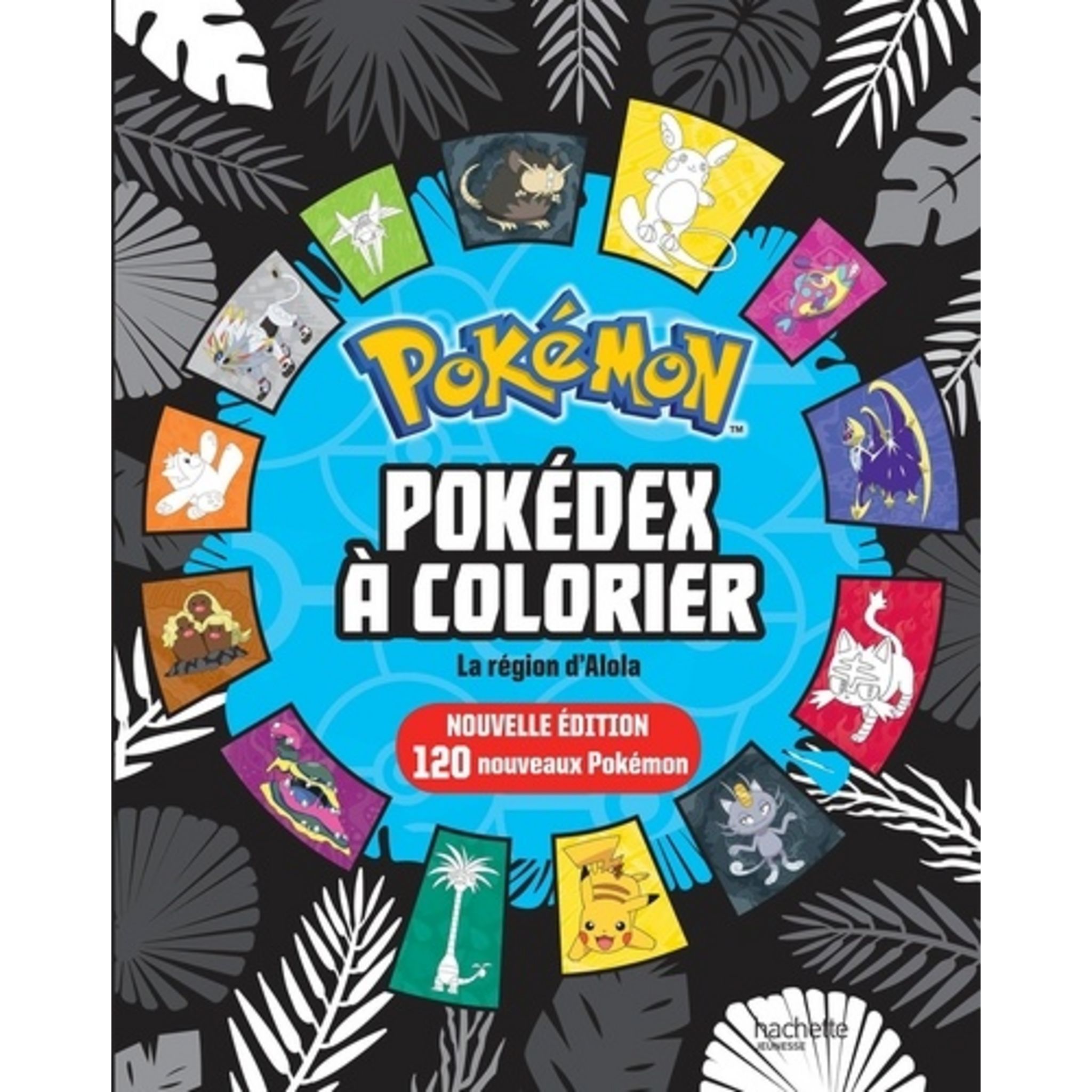 Livre : Pokémon : super cherche et trouve d'Alola à colorier, le