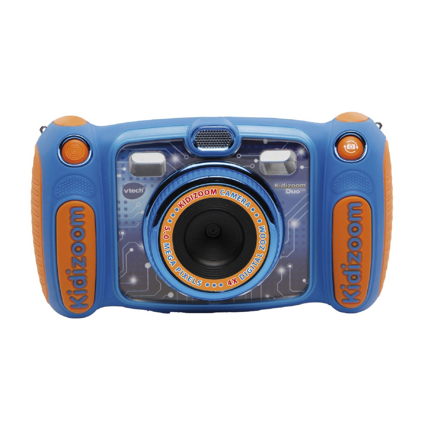 VTECH Appareil photo enfant Kidizoom Duo 5.0 Bleu pas cher 