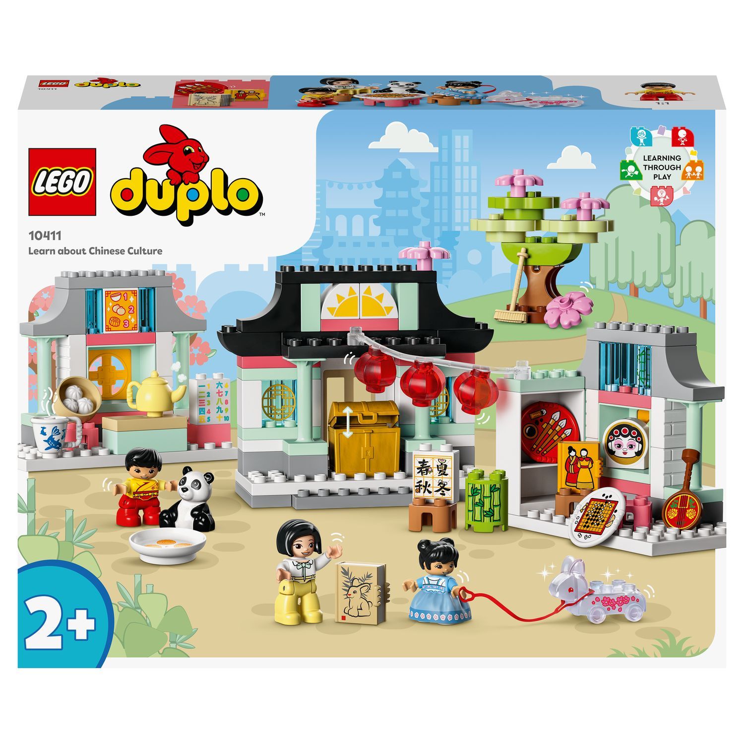 LEGO 10411 Duplo Découvrir la Culture Chinoise, Jouet Éducatif, avec  Figurine Panda, et Briques, Idée Cadeaux, pour Garçons et Filles Dès 2 Ans  : : Jeux et Jouets