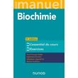 mini manuel biochimie. cours + exos + qcm/qroc, 5e edition, gallet paul-françois