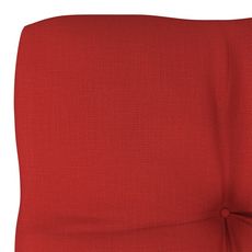 Coussin de canape palette Rouge 60x60x10 cm