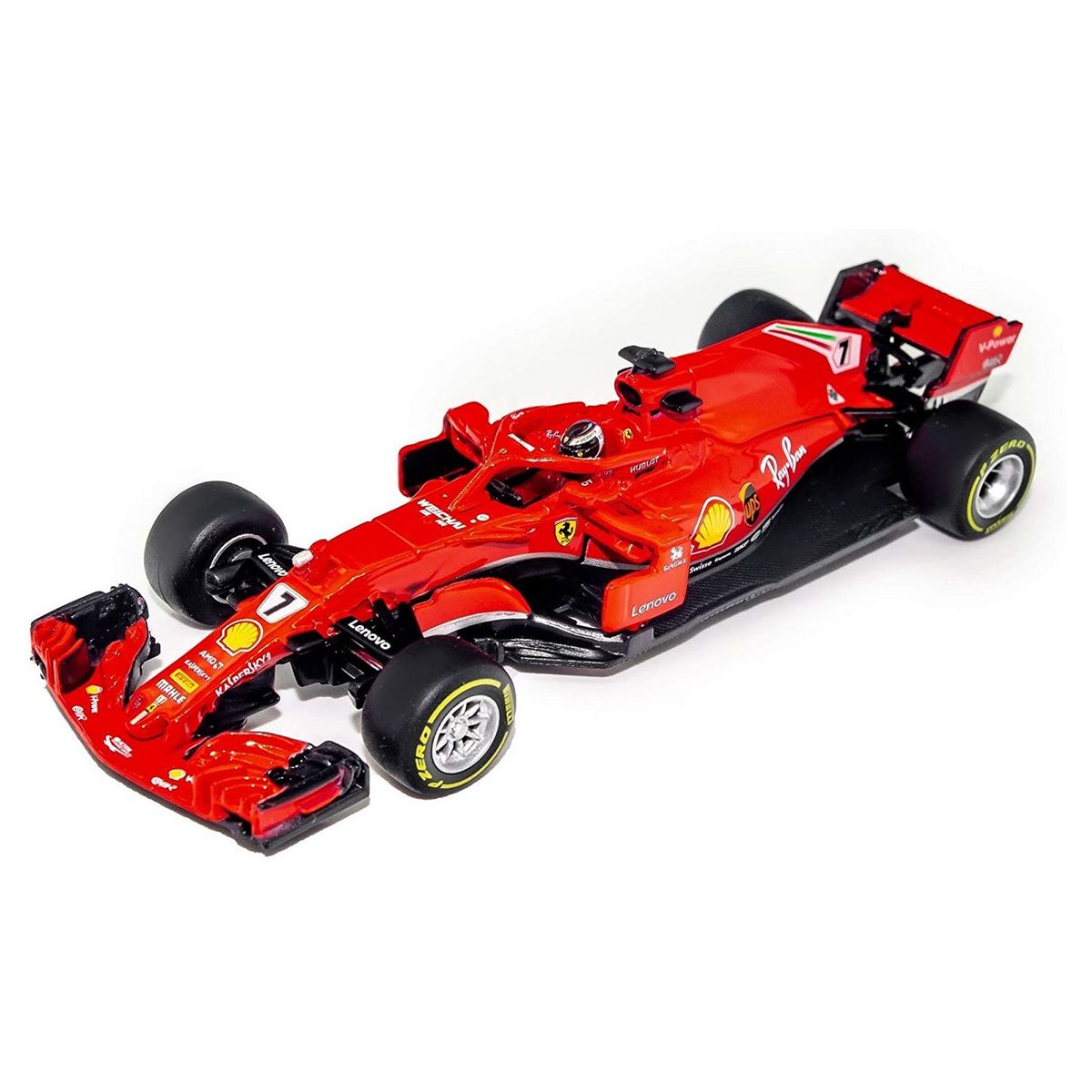 Miniature F1 Ferrari SF18H Sebastian Vettel 1/43e