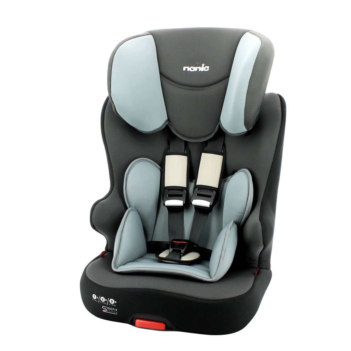 NANIA Rehausseur auto groupe 1 2 3 Isofix Racer SP Access pas cher