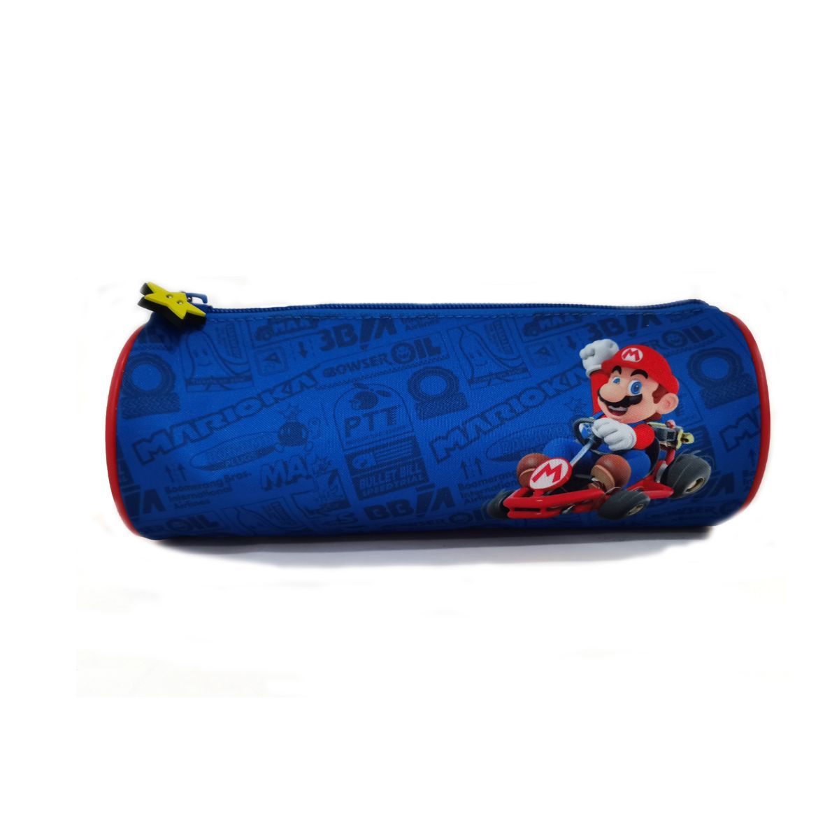 NINTENDO Trousse ronde bleue MARIOKART pas cher 