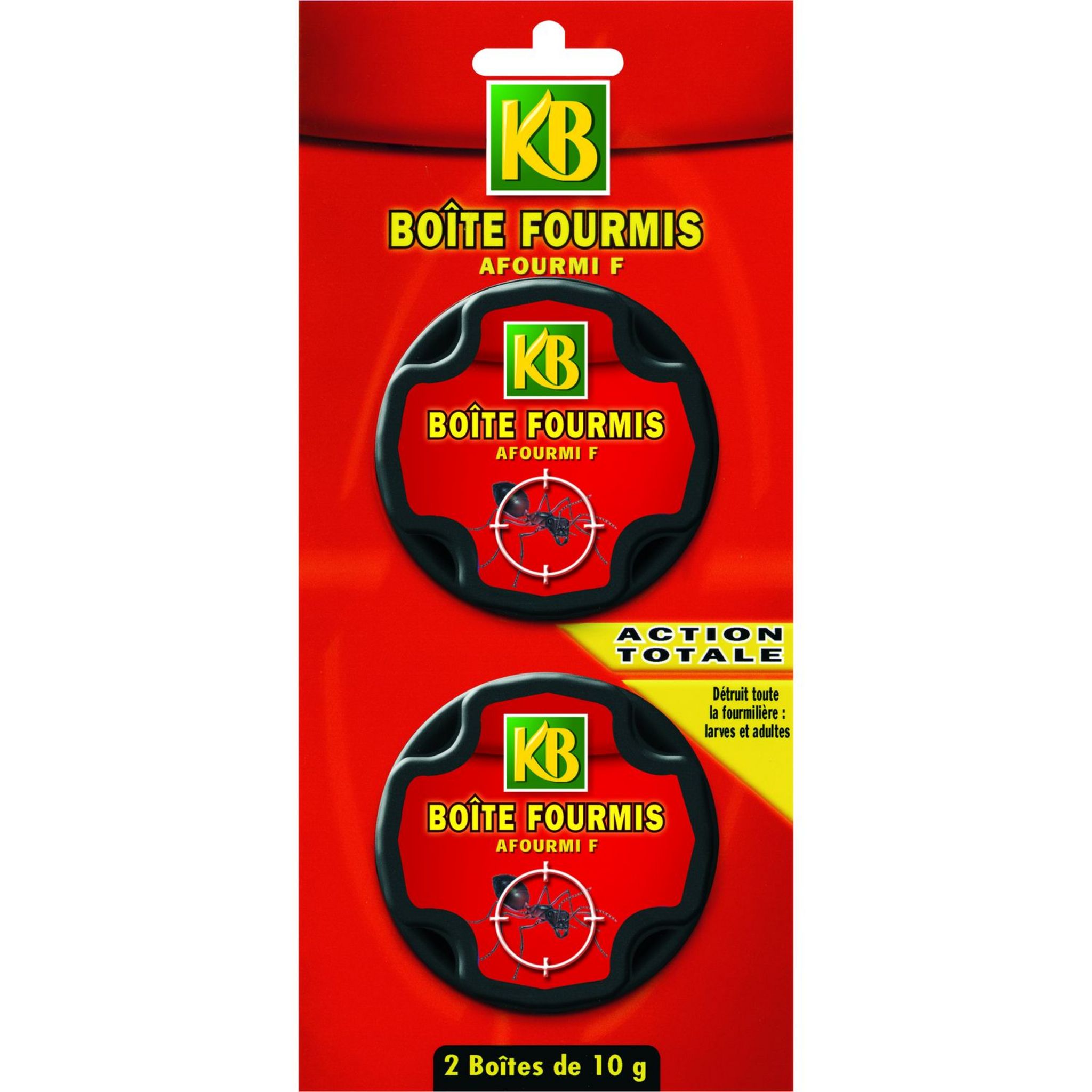 Boite appâts anti-fourmis 2 x 2grs