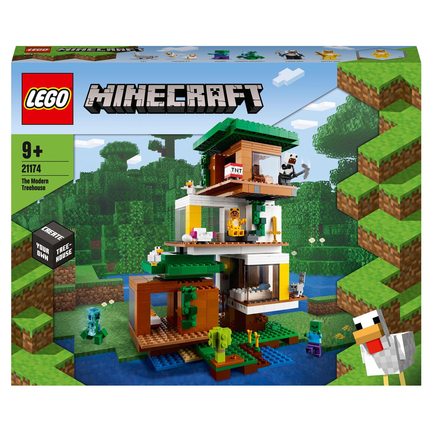 LEGO Minecraft 21183 - Le Camp d’Entraînement, Jouet Maison, Cadeau  Noël Garcons, Filles 8 Ans pas cher 