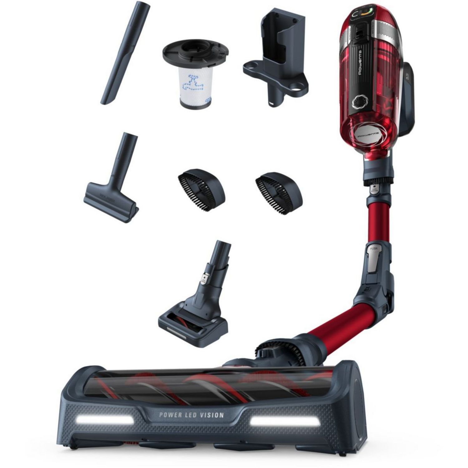 Aspirateur balai ROWENTA X-Force Flex 12.60 Kit Animal RH98A9WO