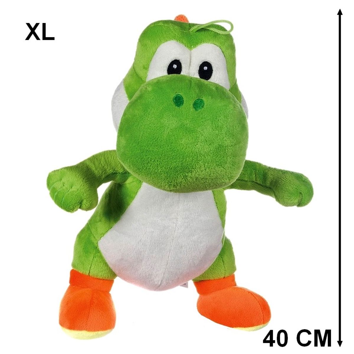 XL Grande Peluche Yoshi vert 40 cm Nintendo pas cher 