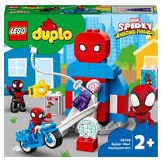 LEGO DUPLO Super Heroes 10940 - Marvel Le QG de Spider-Man dès 2 ans