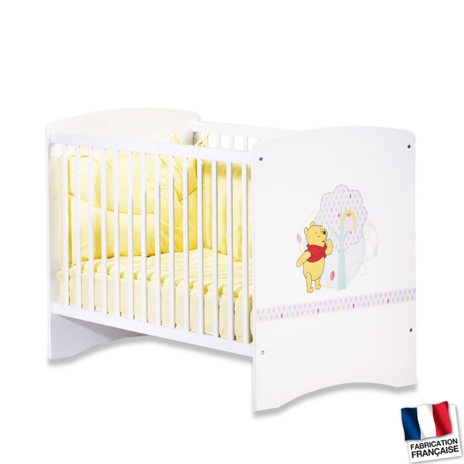 Lit Bebe 60 X 1 Cm Winnie L Ourson Pas Cher A Prix Auchan