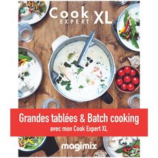 Livre de cuisine Grande tablee Batch cooking Cook Expert